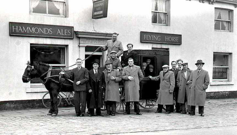 The Flying Horse in 1957